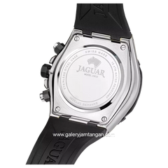 JAGUAR J1020/1 Rubber Black Dial Black Chronograph Swiss Made