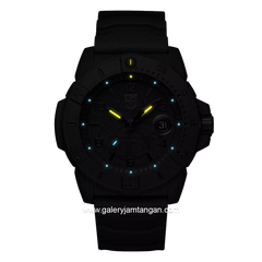 LUMINOX XS.3601.BO.NSF NAVY SEAL Black Rubber Strap