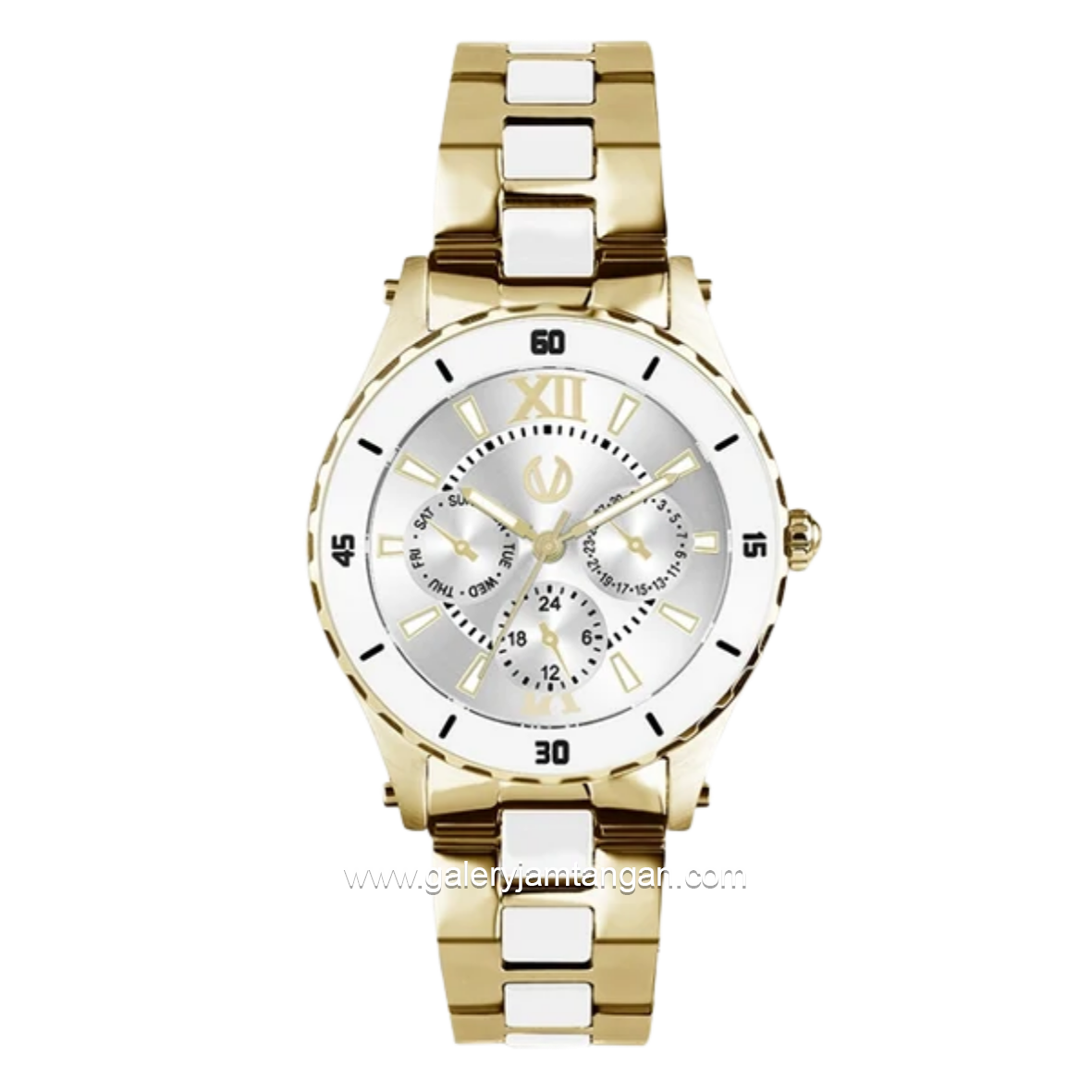 CHRIST VERRA Libera CV 12342L-52 SLV Stainless Steel Strap