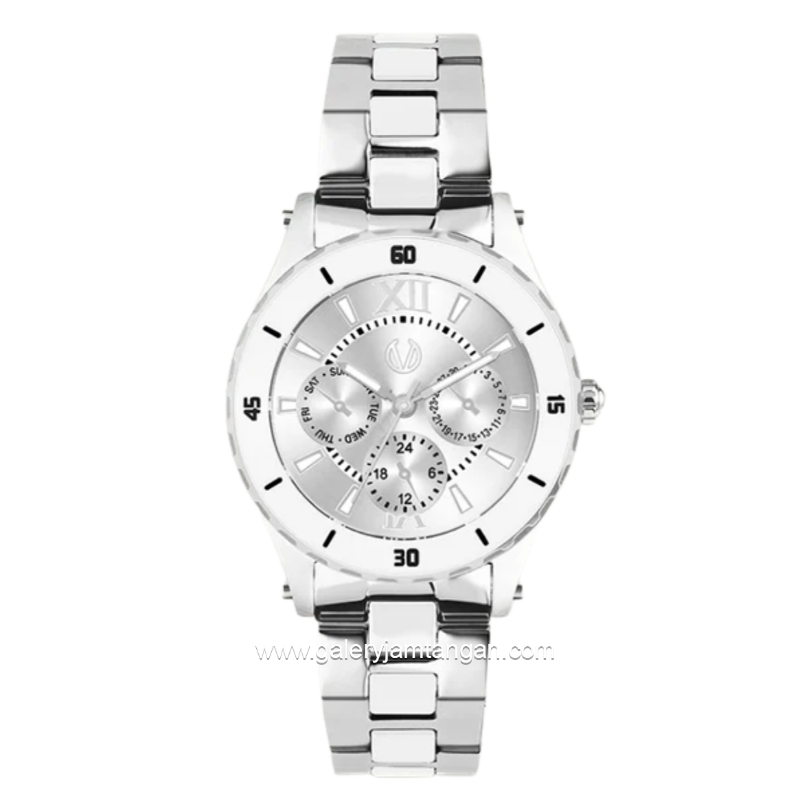CHRIST VERRA Libera CV 12342L-51 SLV Stainless Steel Strap