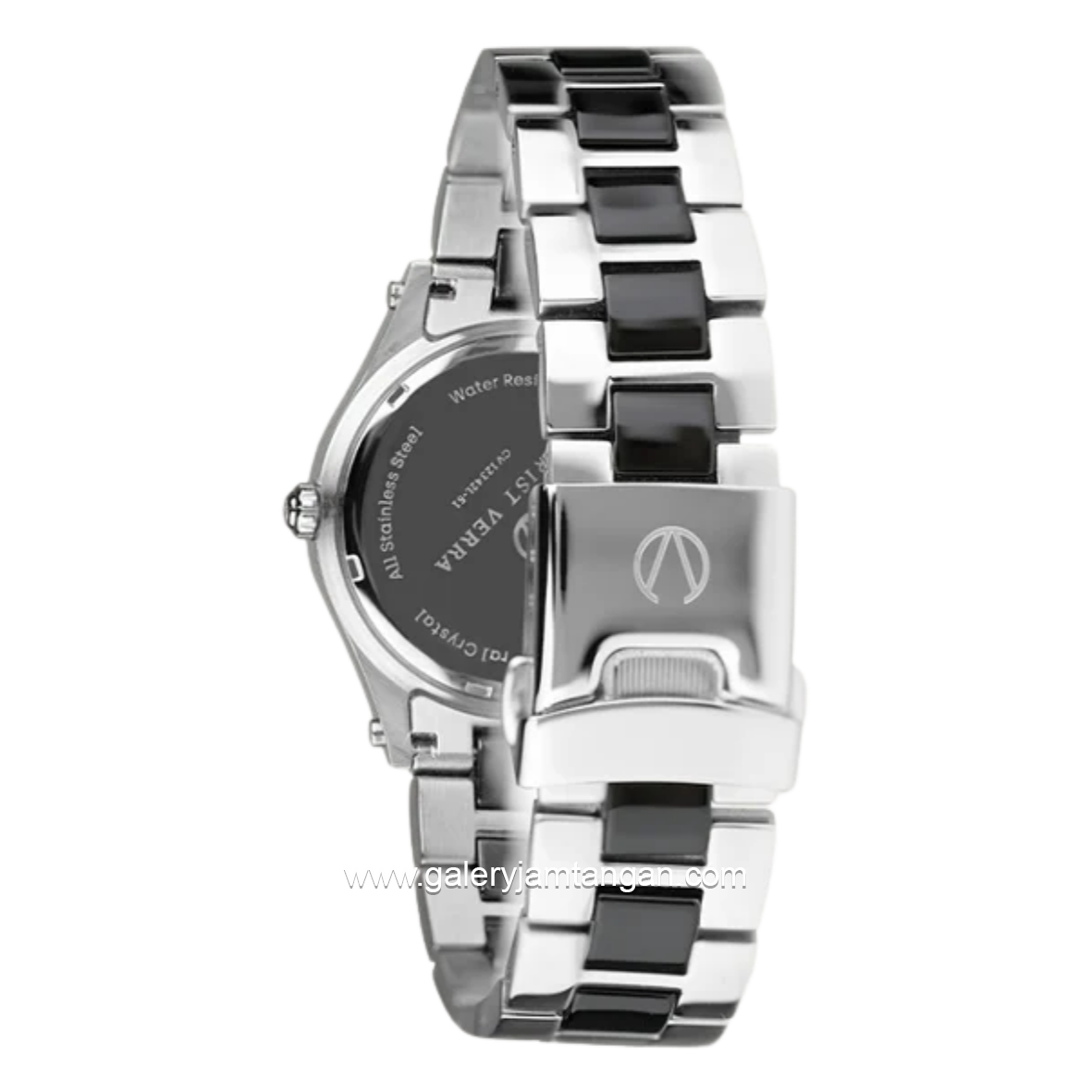CHRIST VERRA Libera CV 12342L-51 BLK Stainless Steel Strap