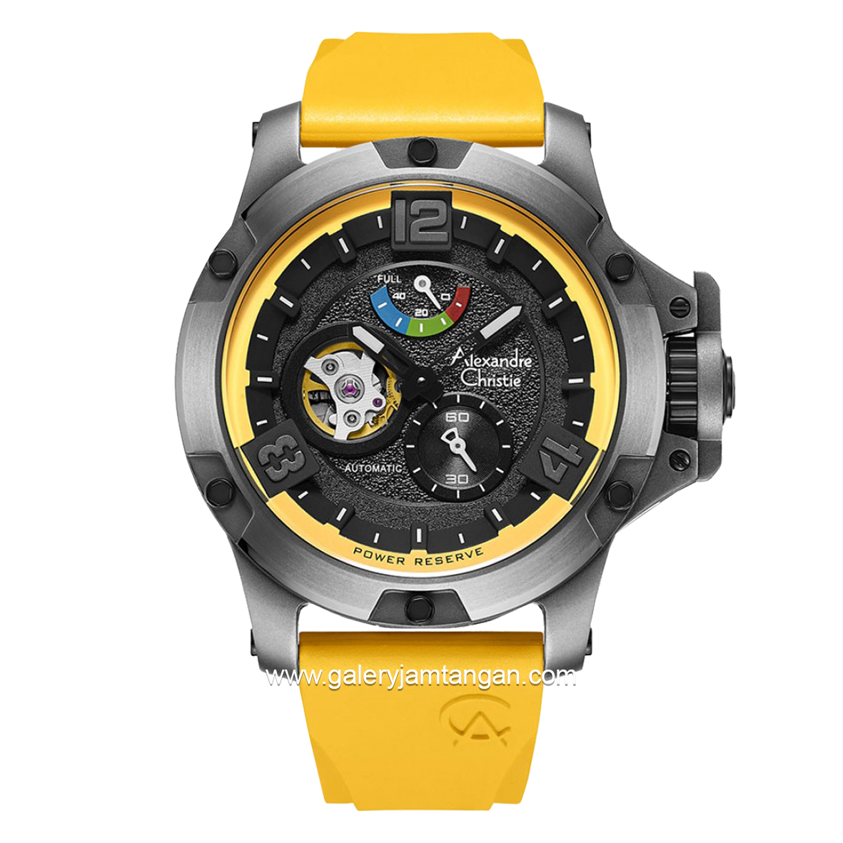 Alexandre Christie AC 6295 MP Yellow Special Edition Automatic Titanium