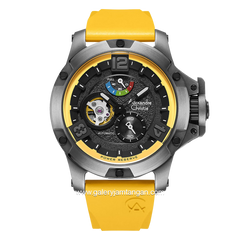 Alexandre Christie AC 6295 MP Yellow Special Edition Automatic Titanium