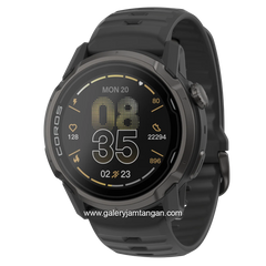 Coros Apex 4 Black Silicone Strap 42 MM