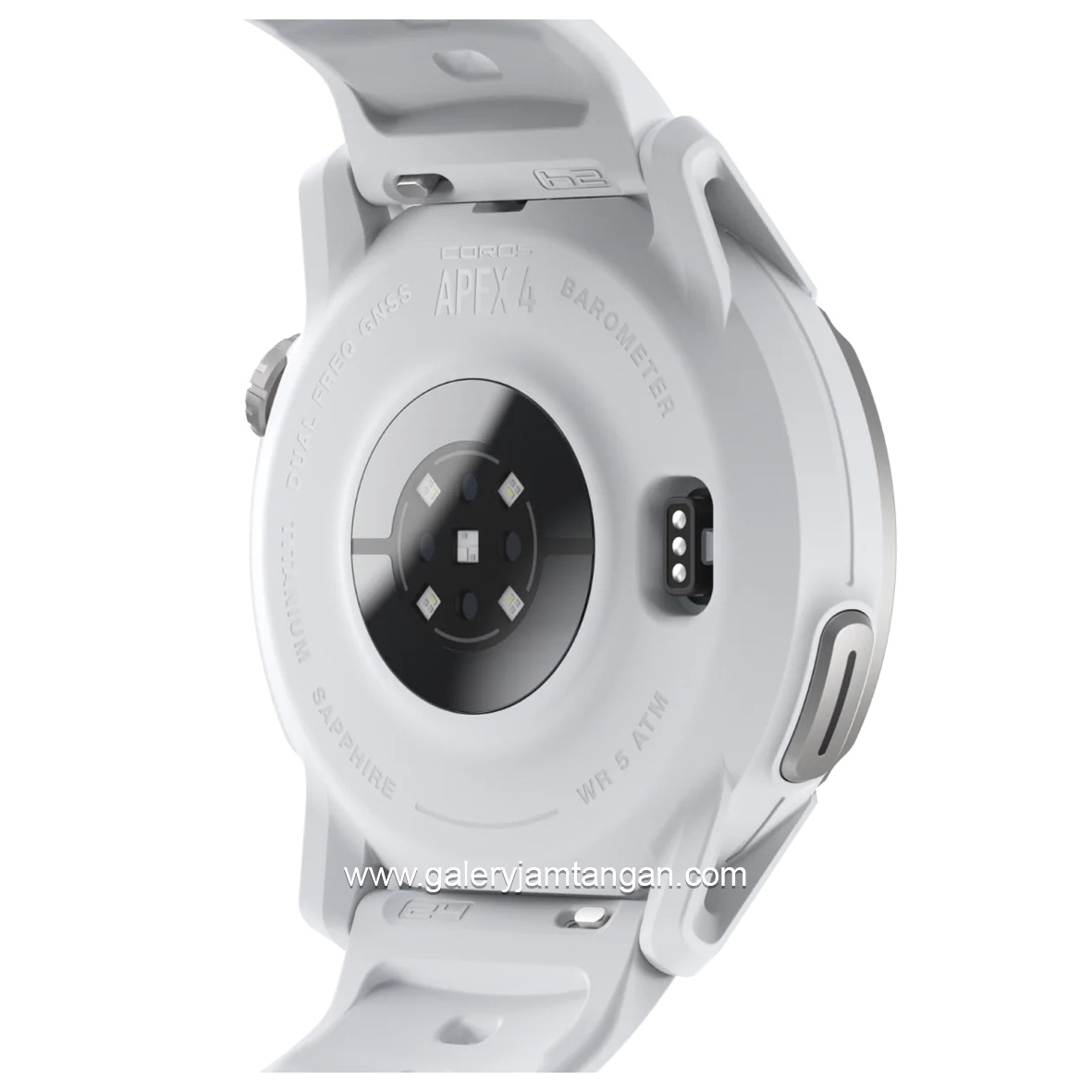 Coros Apex 4 White Silicone Strap 42 MM
