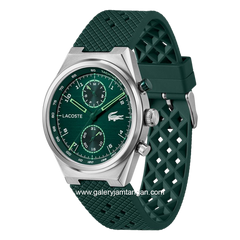 LACOSTE LINE RACER 2011497 Dial Green Rubber Strap