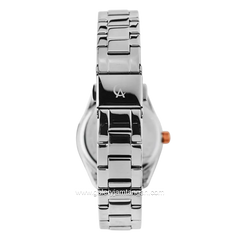Alexandre Christie AC 2A85 BFBSSGN Silver Dial Green Multifunction Stainless Steel Strap