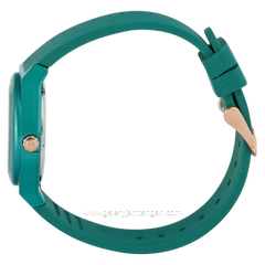 Alexandre Christie Passion AC 2A07 LH RRGDN Green Dial Green Rubber Strap