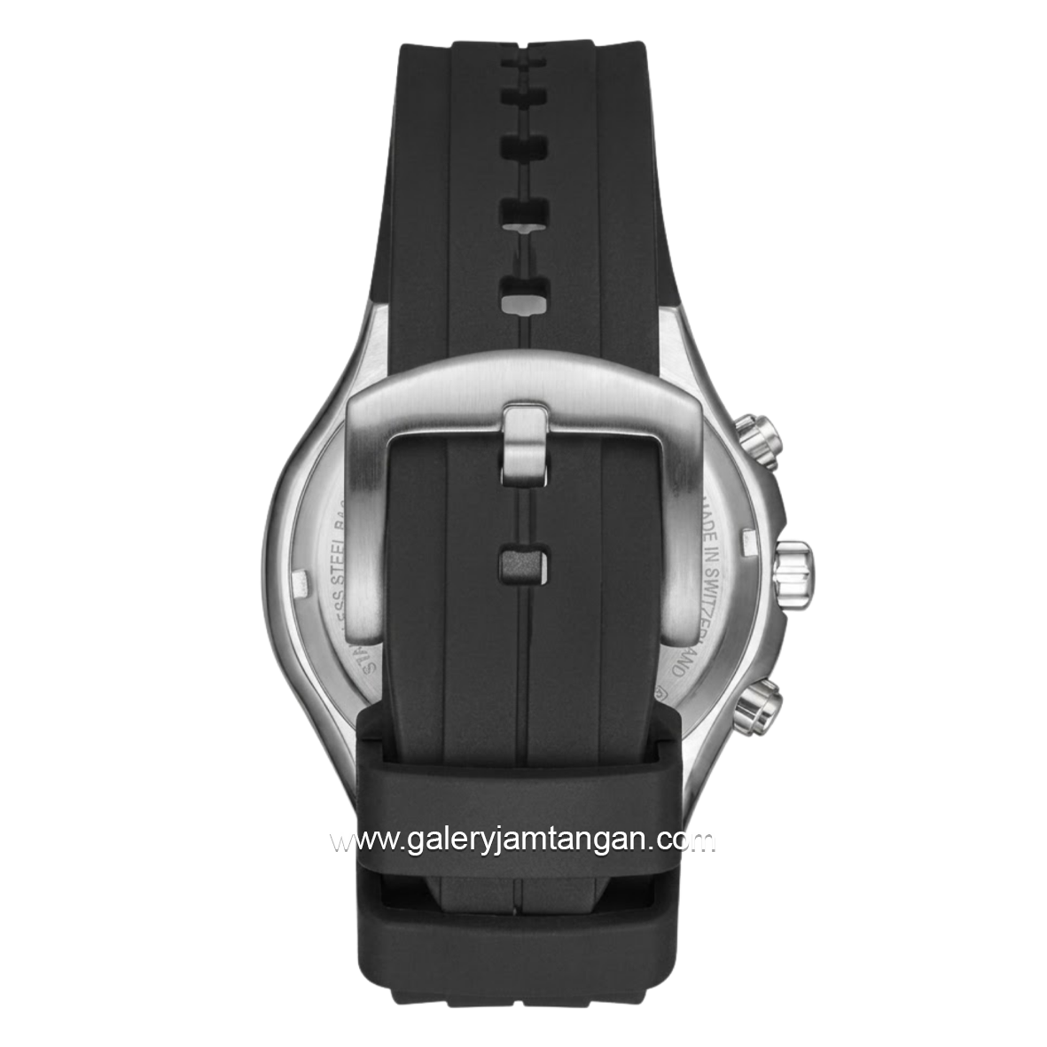 BEVERLY HILLS POLO CLUB BHPC BP3822X.351 Black Silicone Strap