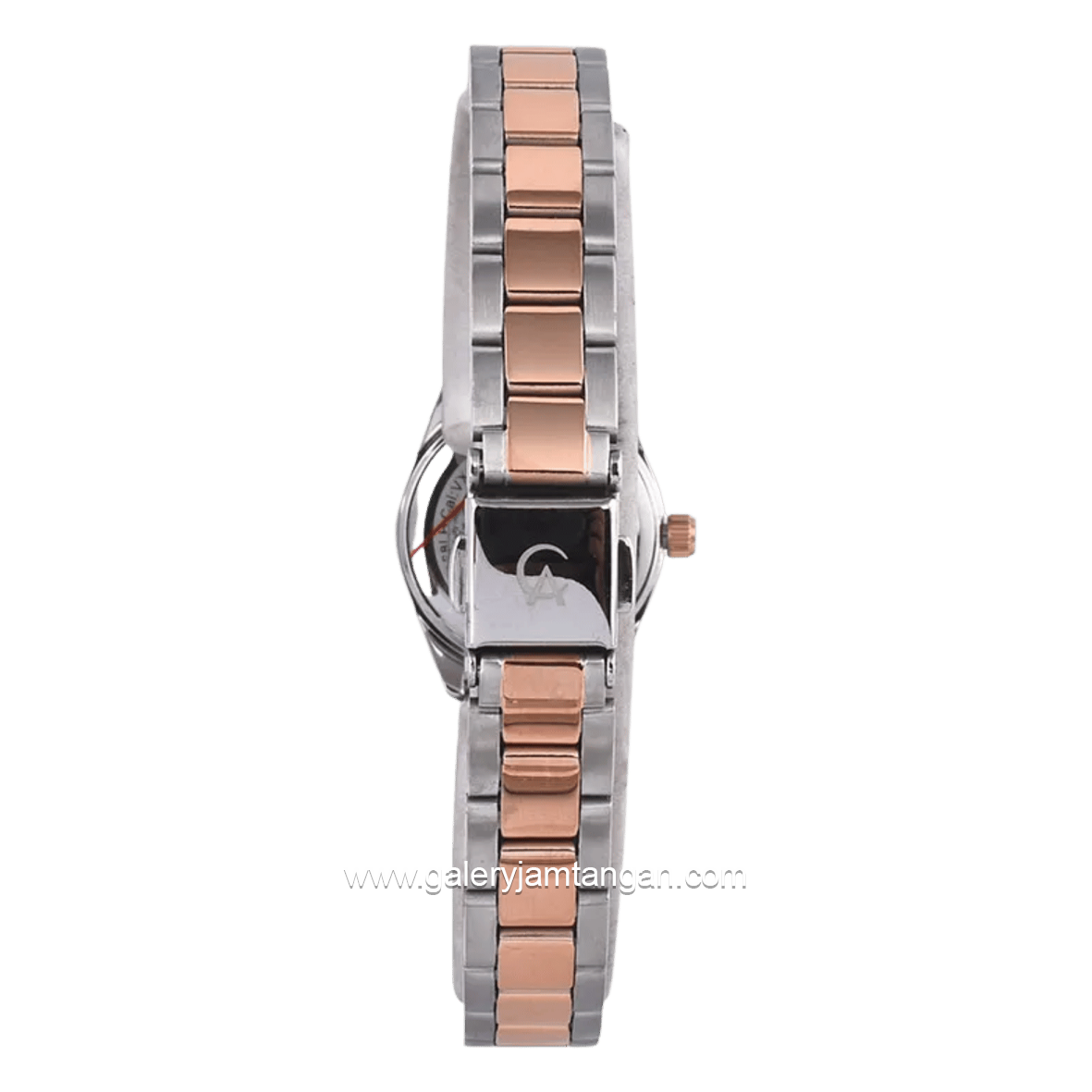 Alexandre Christie AC 2B68 LHBTRSL Combination Rosegold Silver Stainless Steel Strap