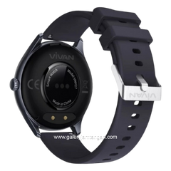 VIVAN SMARTWATCH VWY27 Black Rubber Strap