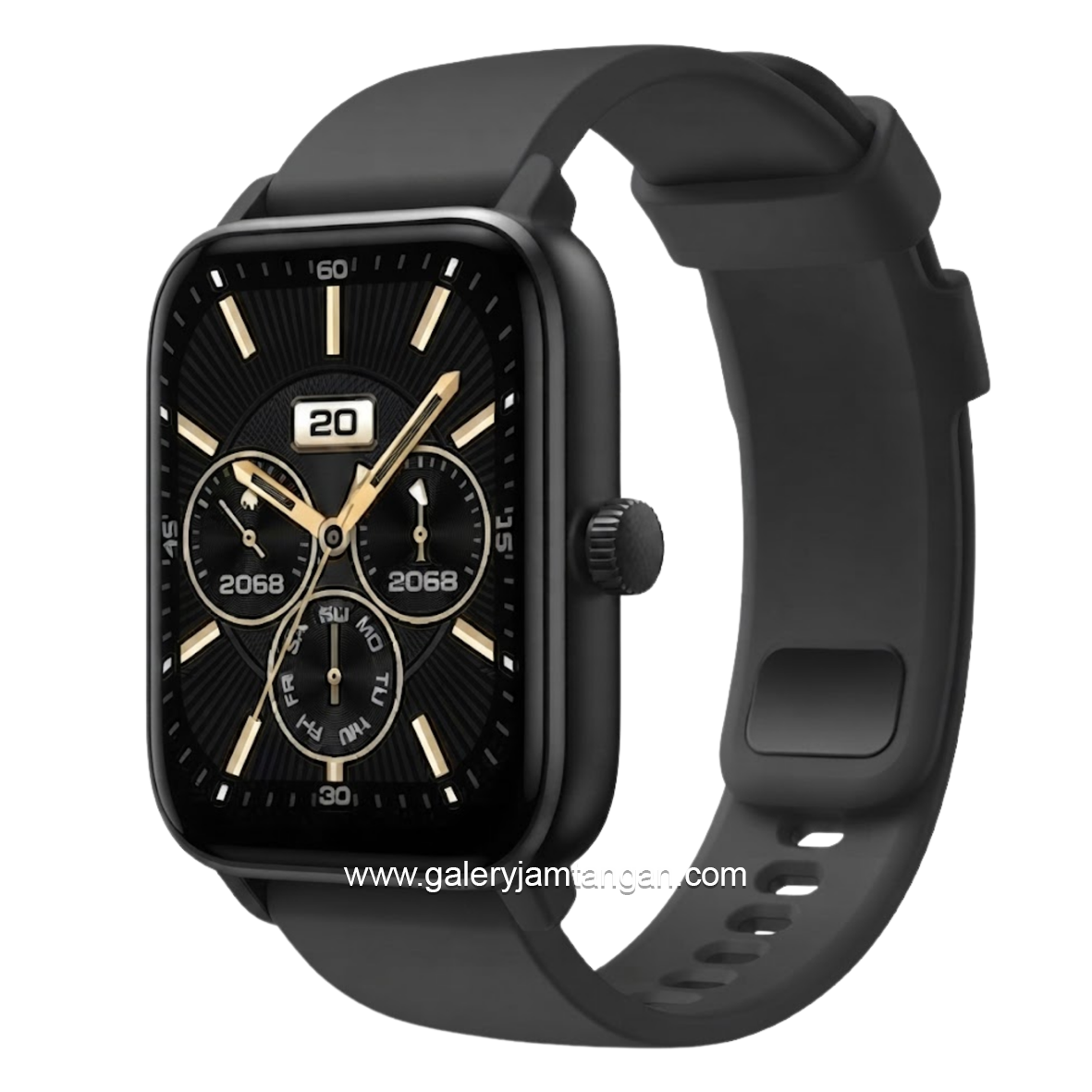 VIVAN SMARTWATCH VWF21 Black Rubber Strap