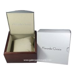 Alexandre Christie AC F8493 MSLSSBA Black Dial Black Leather Strap