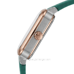 Alexandre Christie Passion AC 2A08 LH RRGDN Green Dial Green Rubber Strap