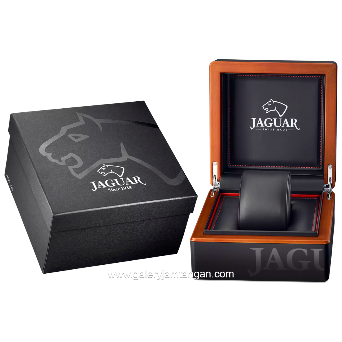 JAGUAR J1032/2 Blue Leather Strap Swiss Made
