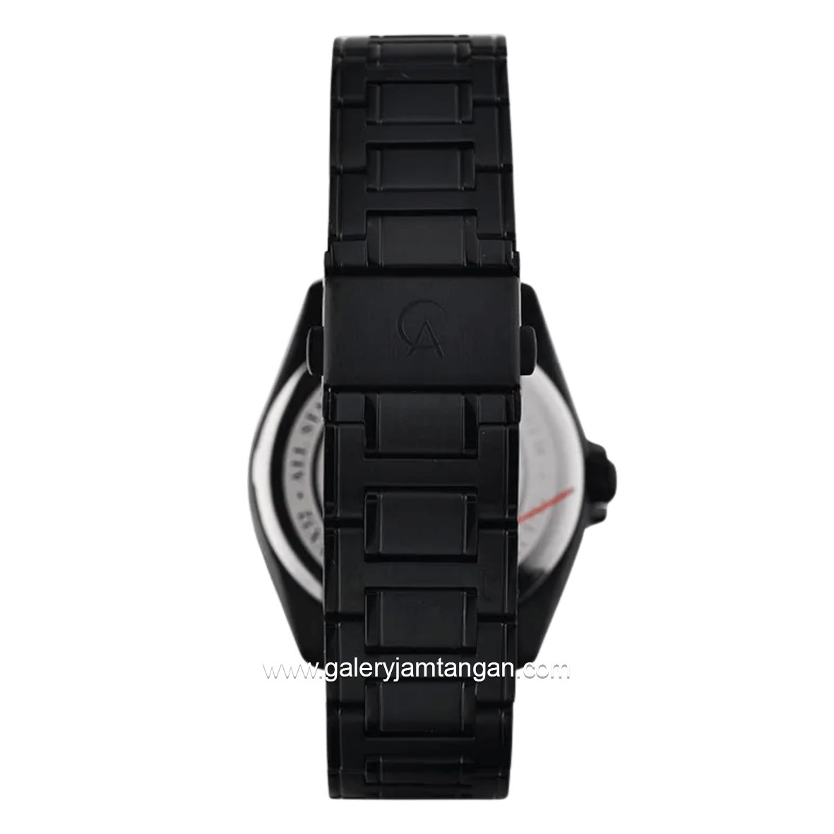 Alexandre Christie AC 8684 MDBIPBA Black Stainless Steel Strap