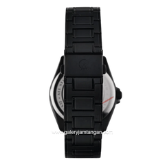 Alexandre Christie AC 8684 MDBIPBA Black Stainless Steel Strap