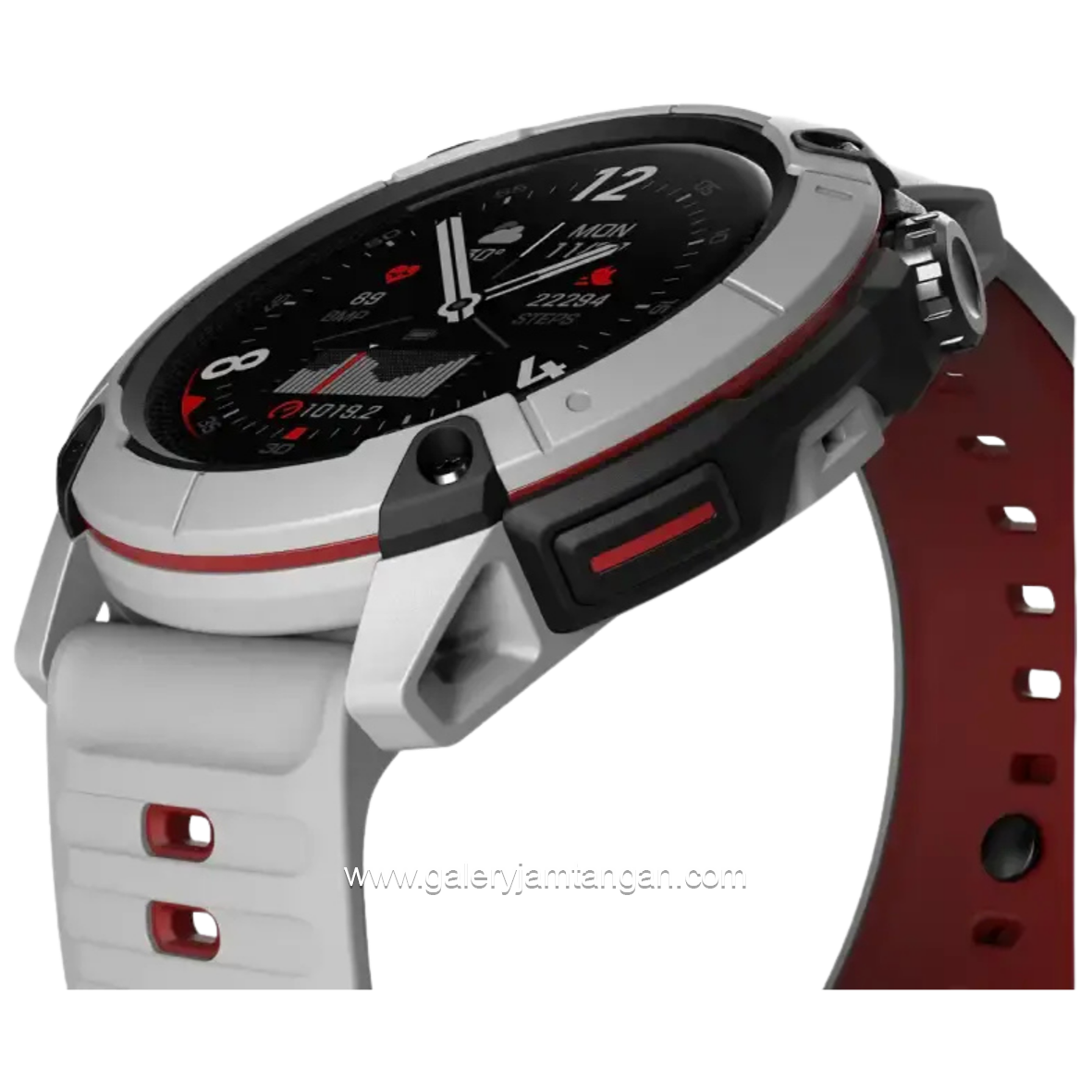 Coros Nomad Ash Grey Silicone Strap