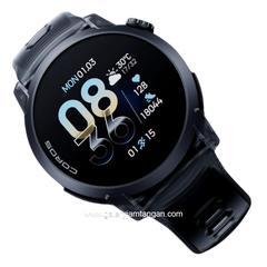 Coros Pace 4 Black Crystal Silicone Strap