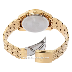 ORIENT CLASSIC RA-TX0301G10B SOLAR CHRONOGRAPH dial Gold Stainless Steel Strap