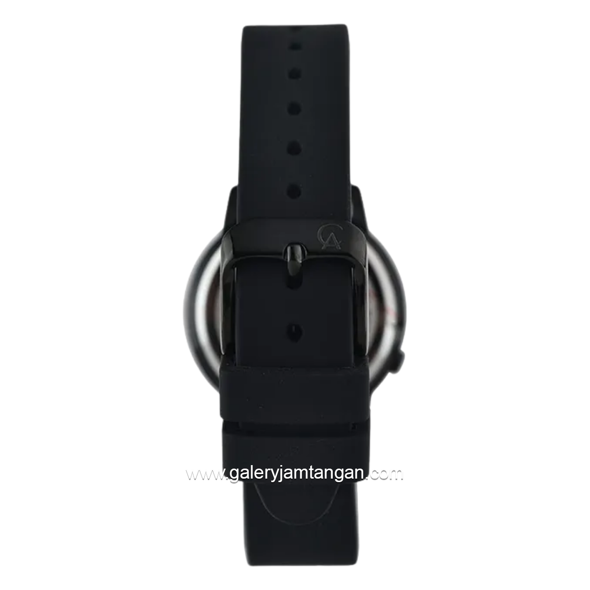 Alexandre Christie AC 2744 BF Black Multifunction Rubber Strap