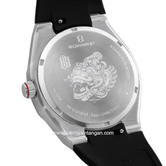REGAN HARNEY x Bali United RH001-06L Black Dial Black Rubber Strap Limited Release