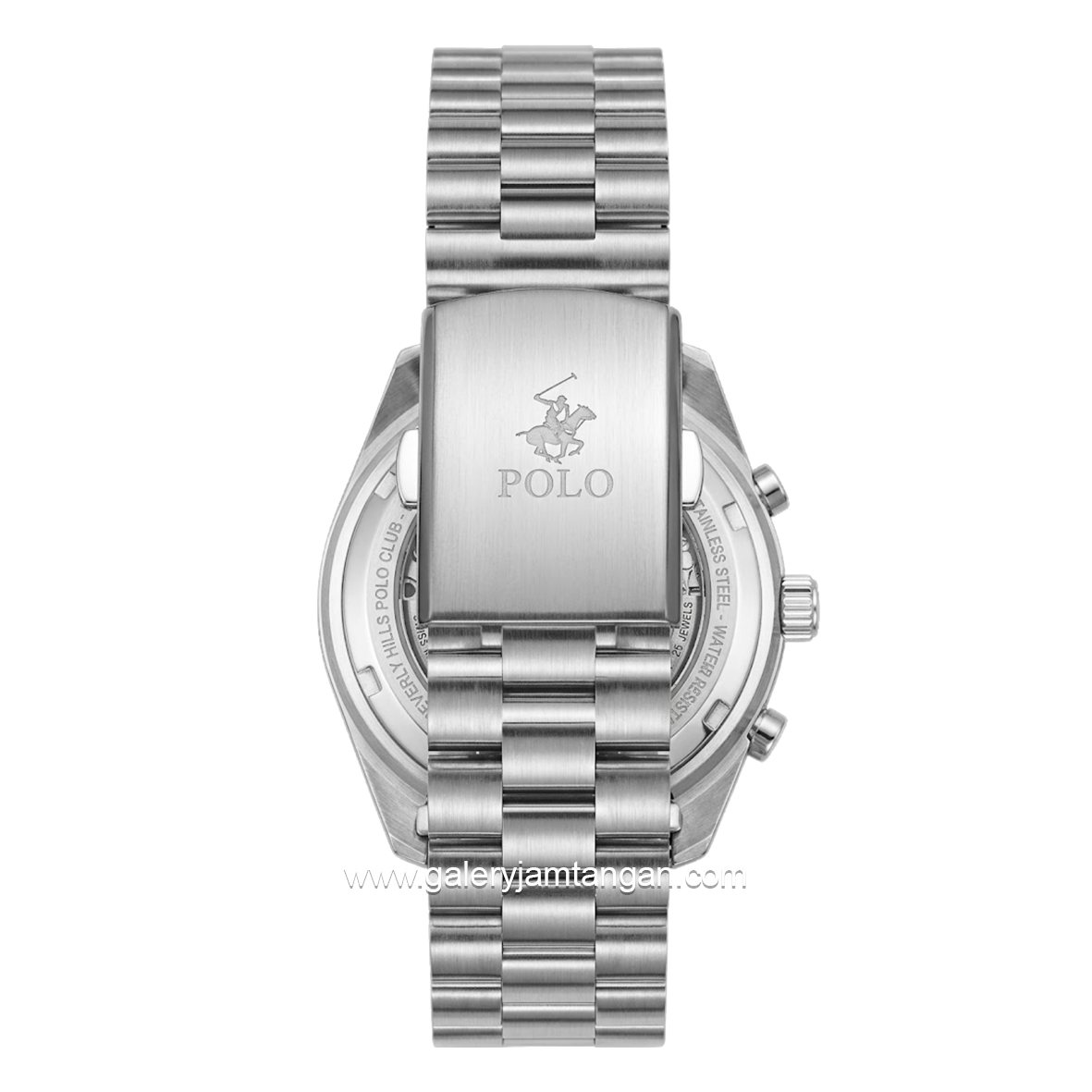 BEVERLY HILLS POLO CLUB BHPC BP3814X.370 Stainless Steel Strap