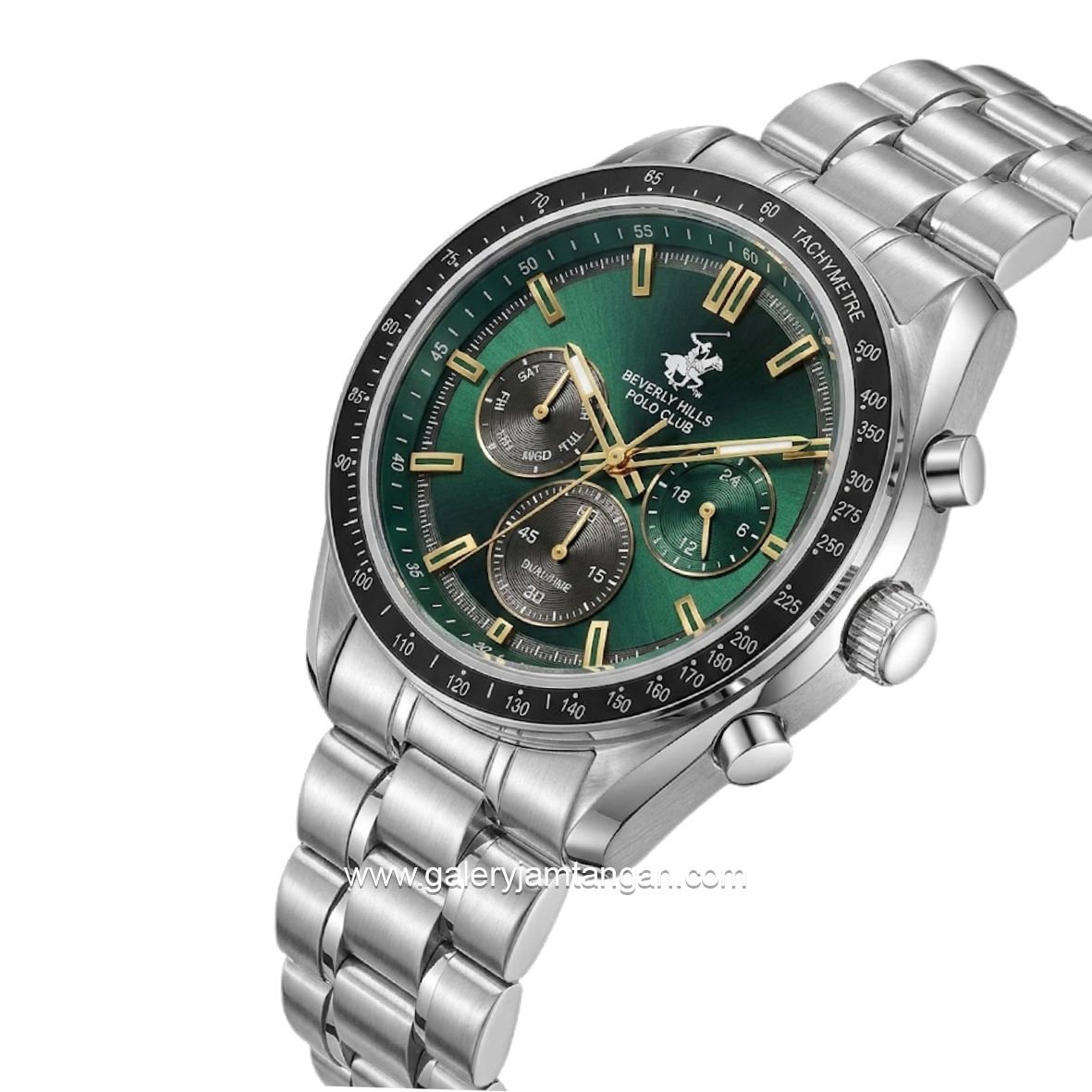 BEVERLY HILLS POLO CLUB BHPC BP3814X.370 Stainless Steel Strap