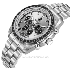 BEVERLY HILLS POLO CLUB BHPC BP3814X.330 Silver Stainless Steel