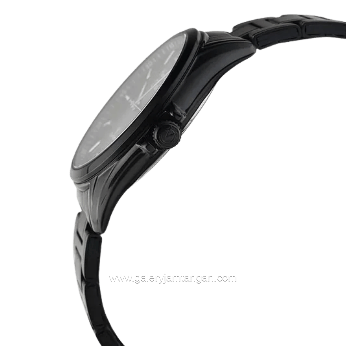 Alexandre Christie AC 8684 MDBIPBA Black Stainless Steel Strap