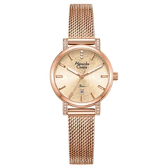 Alexandre Christie Passion AC 2C20 LD Ladies Mesh Stainless Steel Strap