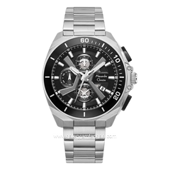 Alexandre Christie Chronograph AC F6695 MCFTBBA Stainless Steel Strap