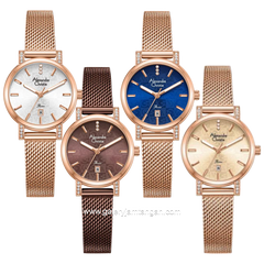 Alexandre Christie Passion AC 2C20 LD Ladies Mesh Stainless Steel Strap