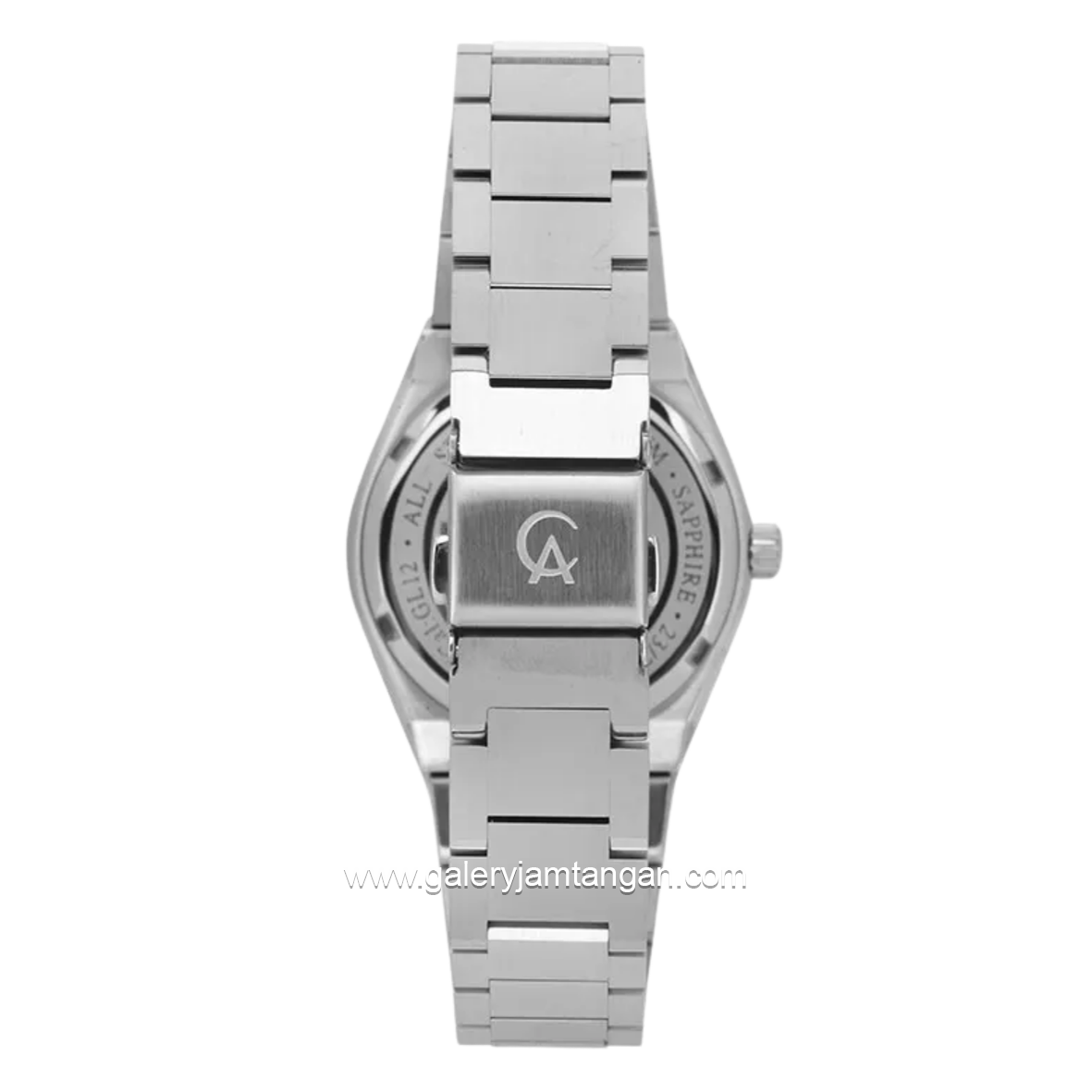 Alexandre Christie AC 8697 MD BSSSLRG Sapphire Silver Dial Stainless Steel Strap