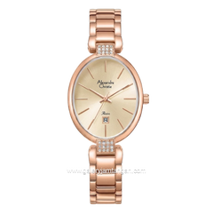 Alexandre Christie Passion AC 2C21 LDBRGBG Dial Rose Gold Stainless Steel Strap