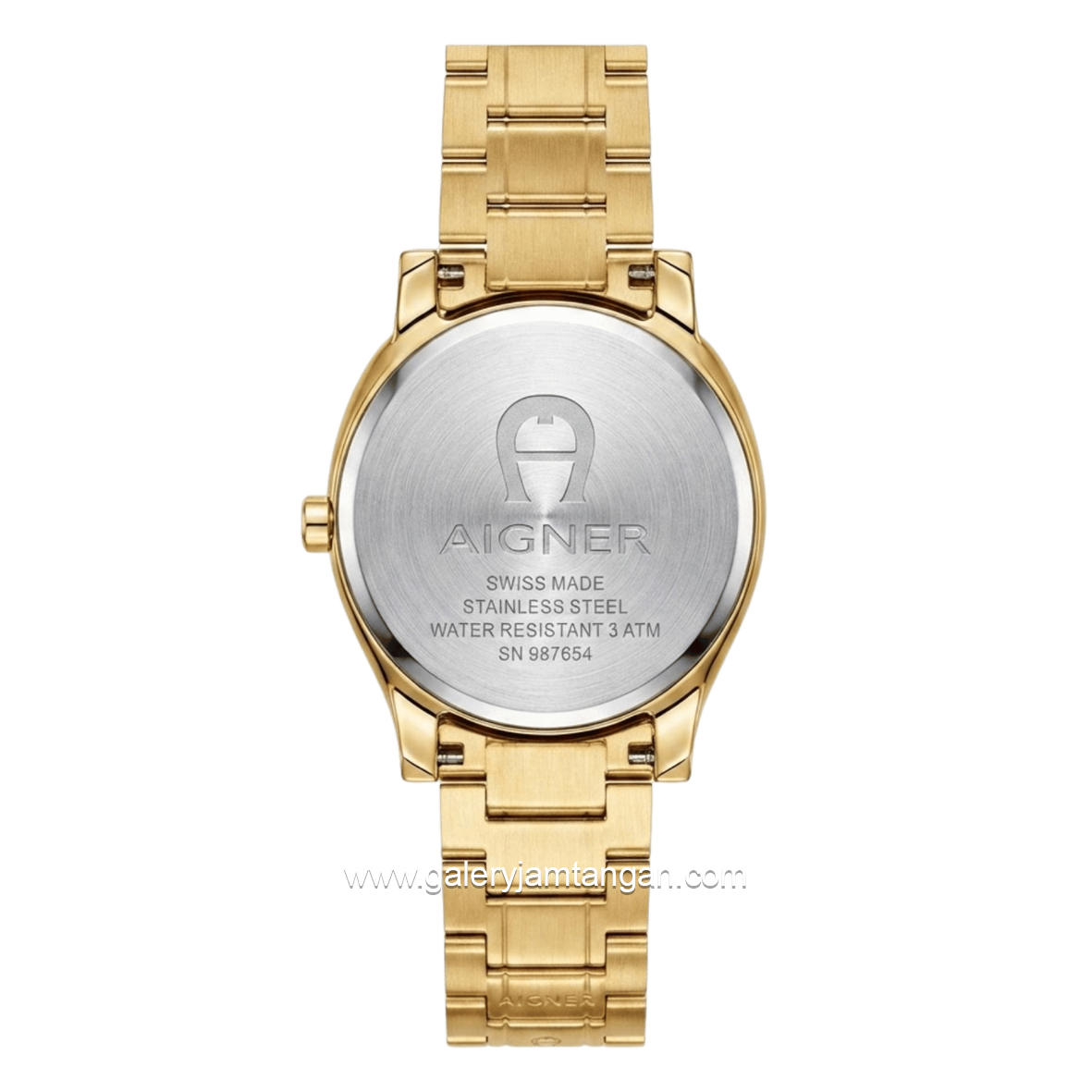 AIGNER DAIANA AGW.268005 Gold Dial Green Stainless Steel Swiss Made