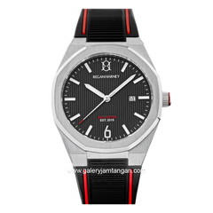 REGAN HARNEY x Bali United RH001-06L Black Dial Black Rubber Strap Limited Release