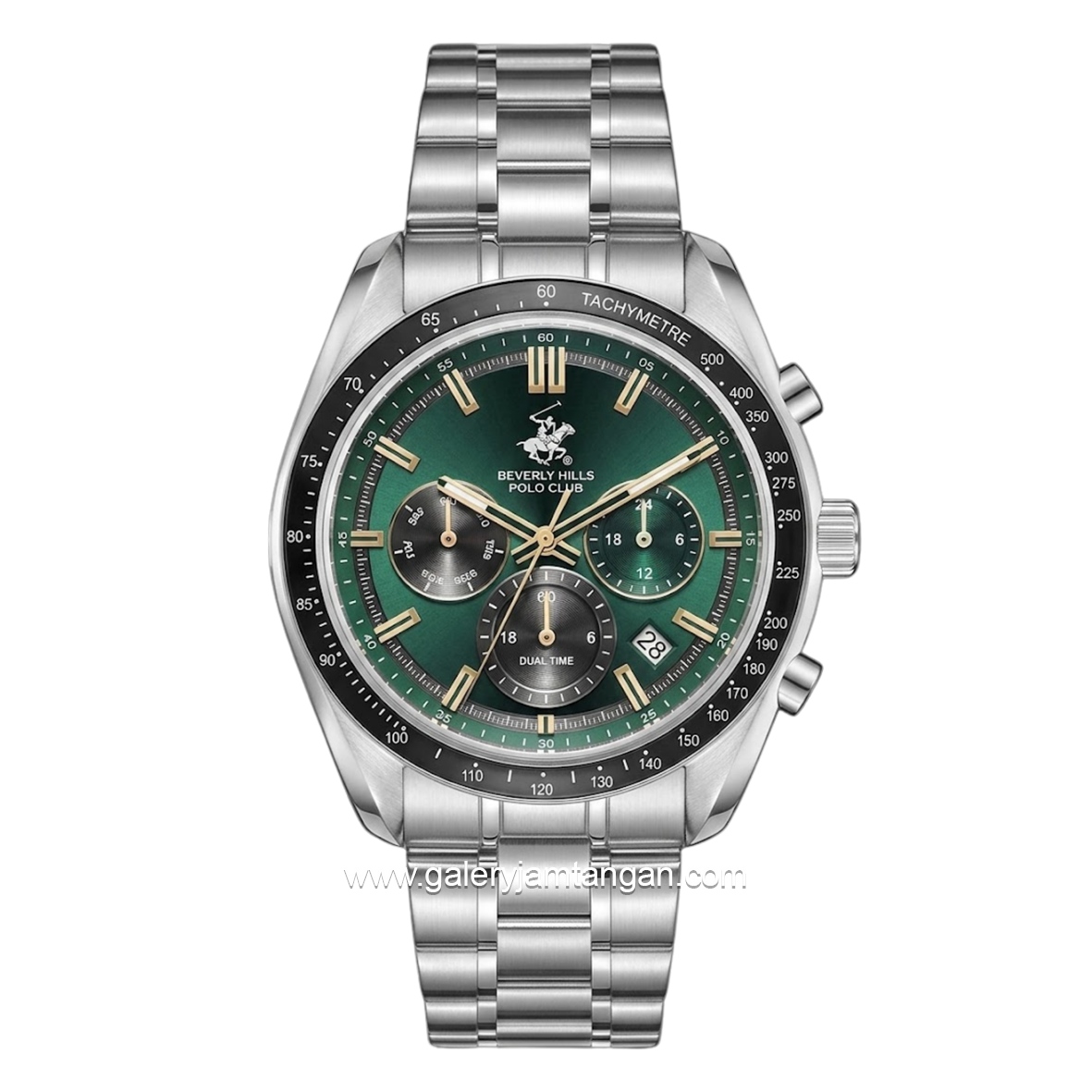 BEVERLY HILLS POLO CLUB BHPC BP3814X.370 Stainless Steel Strap