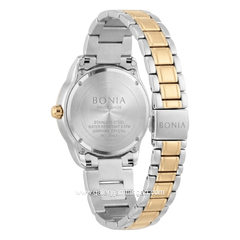 BONIA ROSSO BNR10988-2617S Silver Combi Rose Gold Dial White Stainless Steel Strap