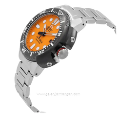 ORIENT M FORCE RA-AC0L08Y00 Dial Orange Stainless Steel Strap
