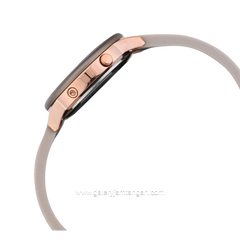 Alexandre Christie AC 9393 LH Cream Rosegold Rubber Strap