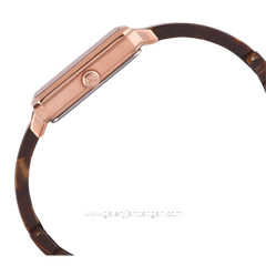 Alexandre Christie Passion AC 2B75 LD BRGBO Brown Dial Brown Acetate Strap