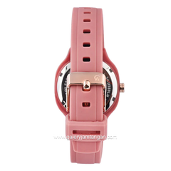 Alexandre Christie Passion AC 2B77 LH RRGPN Pink Dial Pink Rubber Strap