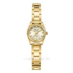 Alexandre Christie Passion AC 2C18 LHFGPIV Gold Dial Gold Stainless Steel Strap