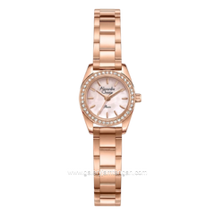 Alexandre Christie Passion AC 2C17 LHFRGMD Pink Dial Rose Gold Stainless Steel Strap