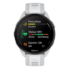 GARMIN Forerunner 165 Non Music Digital White Silicone Strap