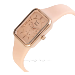 Alexandre Christie AC 2744 BF PEACH ROSE Multifunction Rubber Strap