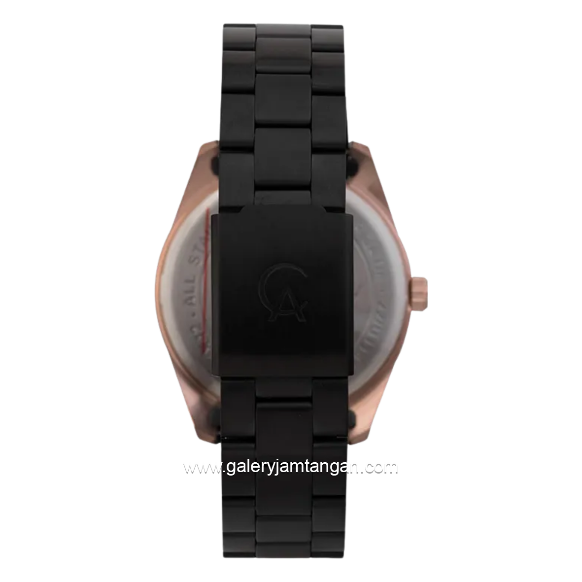 Alexandre Christie Primo Steel AC 1035 MD BBRBA Black Dial Black Stainless Steel Strap