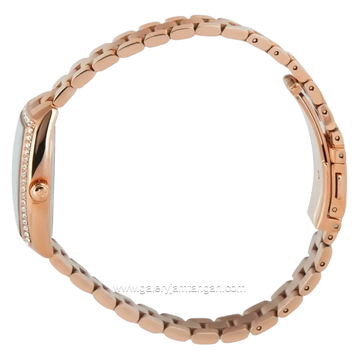 Alexandre Christie Passion AC 2C10 LH BRGBO Brown Dial Rose Gold Stainless Steel Strap