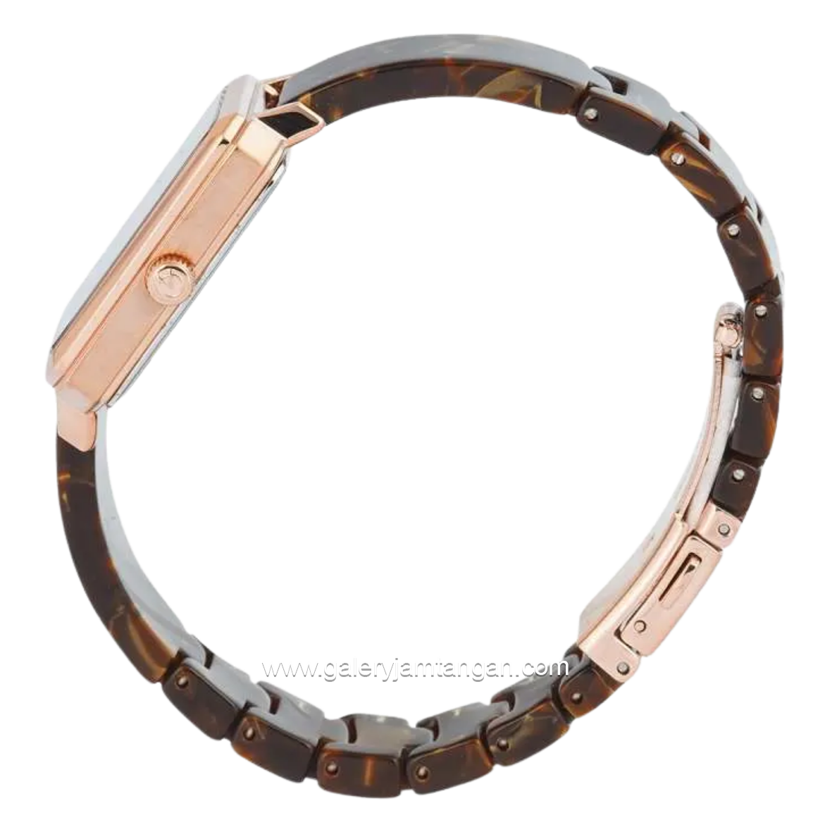 Alexandre Christie Passion AC 2B75 LD BRGBO Brown Dial Brown Acetate Strap